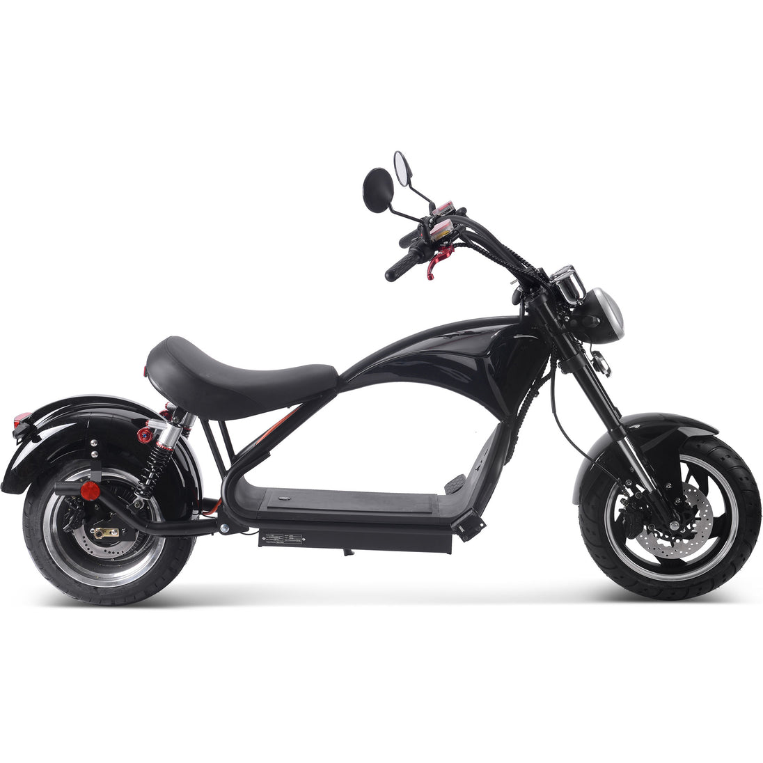 MotoTec Lowboy 60v 2500w Lithium Scooter Black - Image 2