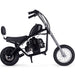 MotoTec 49cc Gas Mini Chopper V2 Black - Image 2