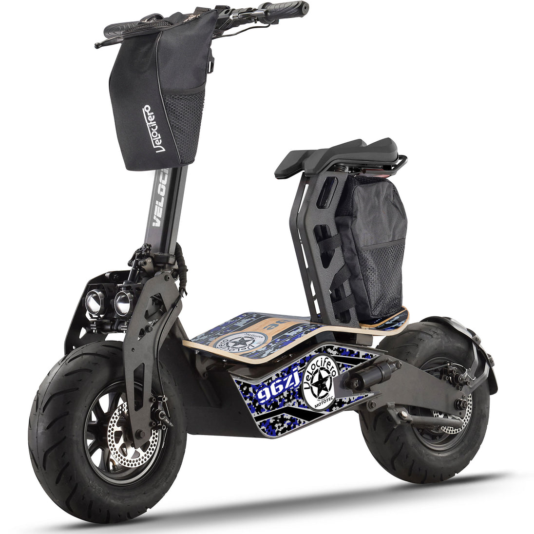 MotoTec Mad 1600w 48v Electric Scooter - Image 8