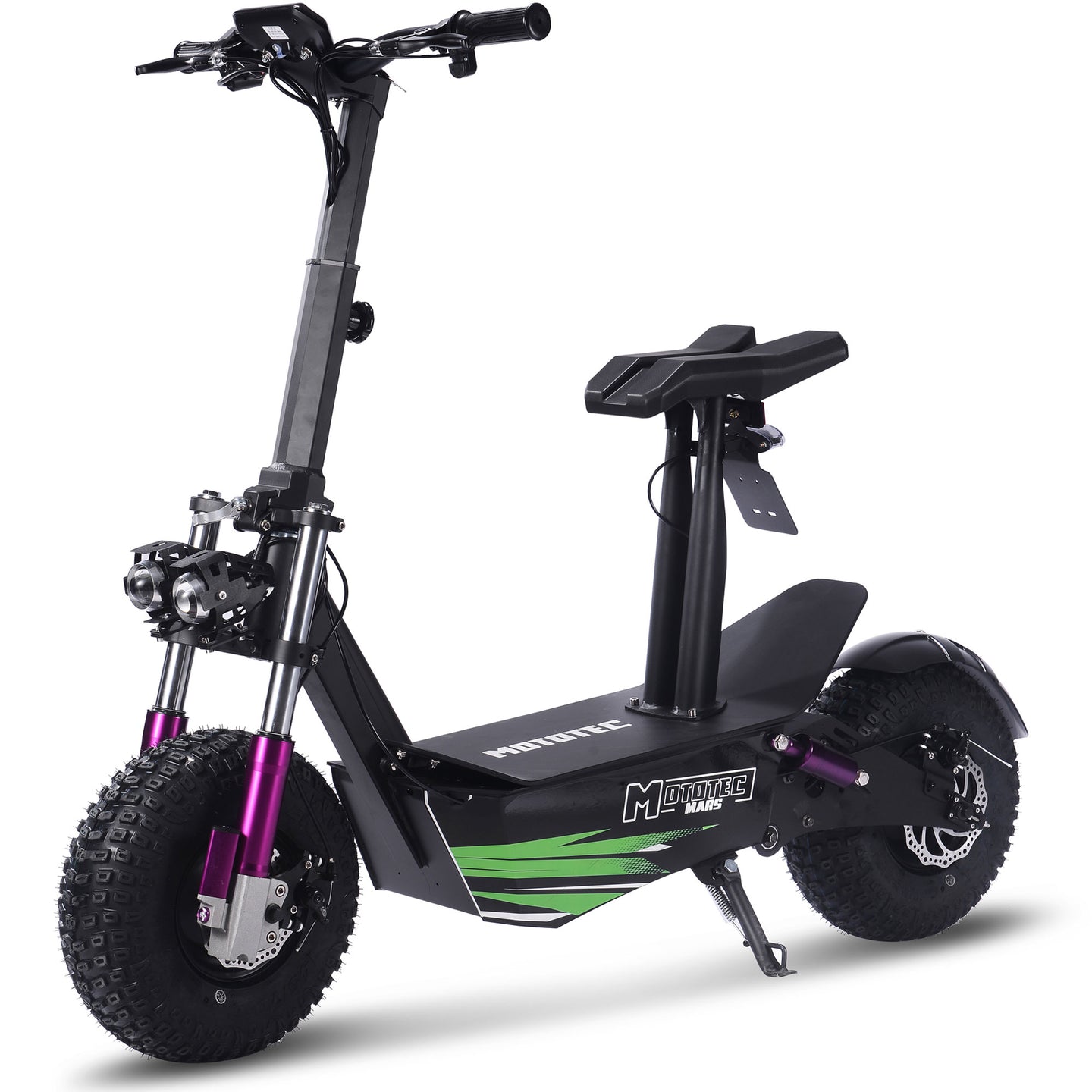 MotoTec Mars 48v 2500w Lithium Electric Scooter - Image 5