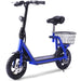 MotoTec Metro 36v 500w Lithium Electric Scooter Blue - Image 4