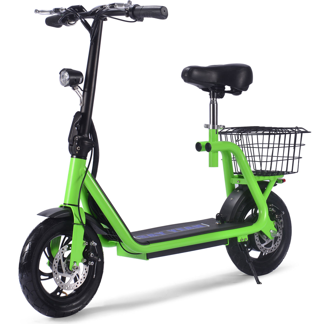MotoTec Metro 36v 500w Lithium Electric Scooter Green - Image 5