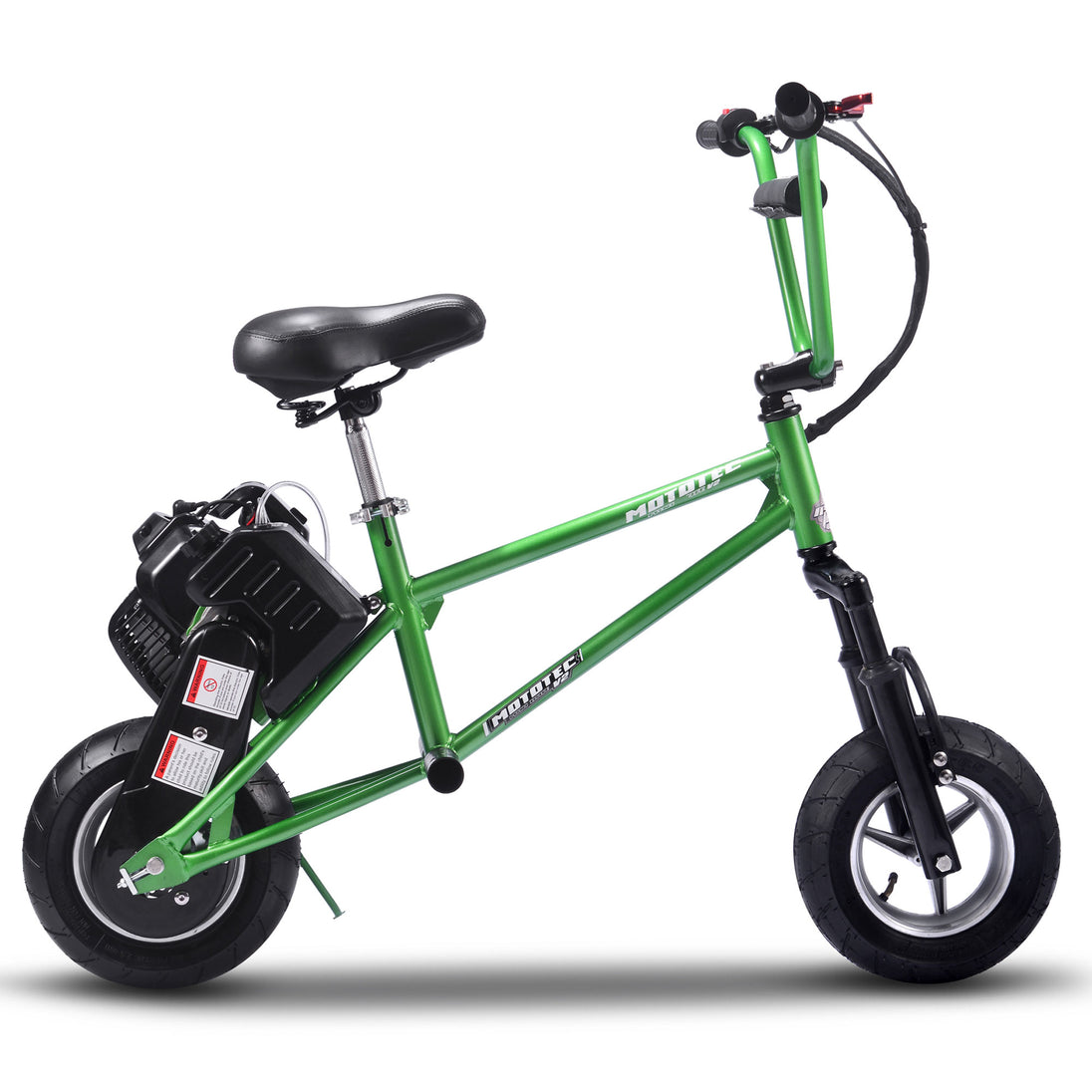 MotoTec 49cc Gas Mini Bike V2 Green - Image 2