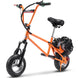 MotoTec 49cc Gas Mini Bike V2 Orange - Image 6