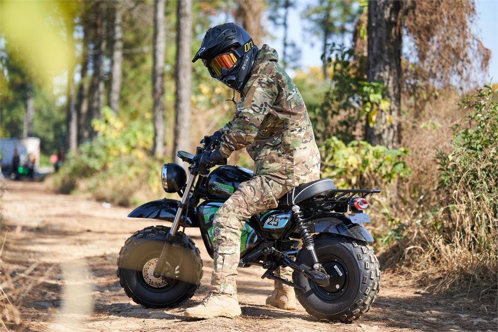 MotoTec | 60V/20Ah 1500W Electric Mini Bike | MT-MiniBike-60v-1500w_Black