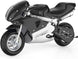 MotoTec Phantom Gas Pocket Bike 49cc 2-Stroke Black - Image 2