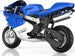 MotoTec Phantom Gas Pocket Bike 49cc 2-Stroke Blue - Image 5