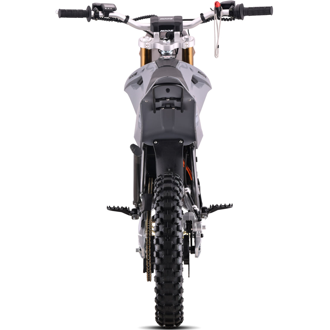 MotoTec 72v 8000w Pro Electric Dirt Bike 17/14 Lithium Grey - Image 2
