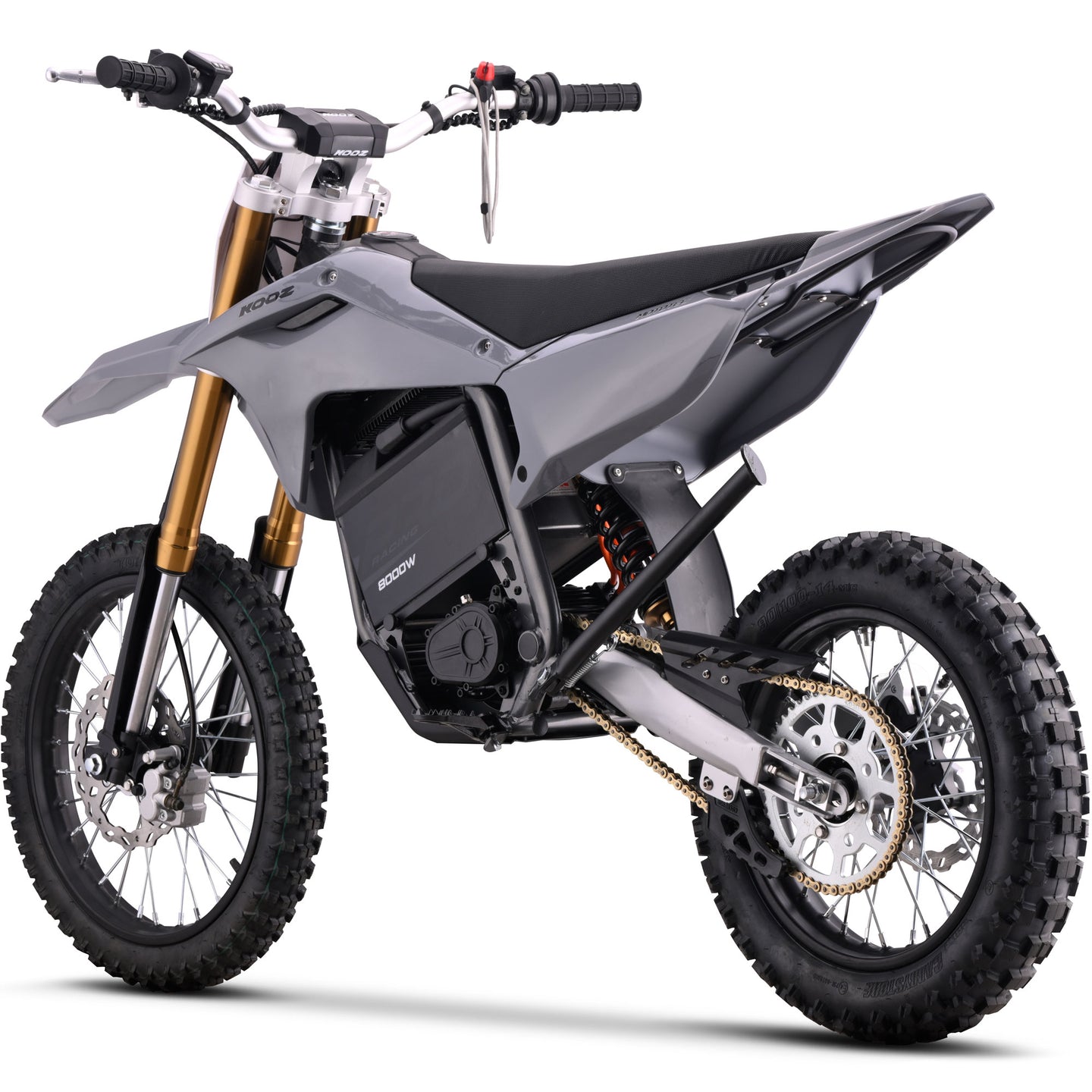 MotoTec 72v 8000w Pro Electric Dirt Bike 17/14 Lithium Grey - Image 8