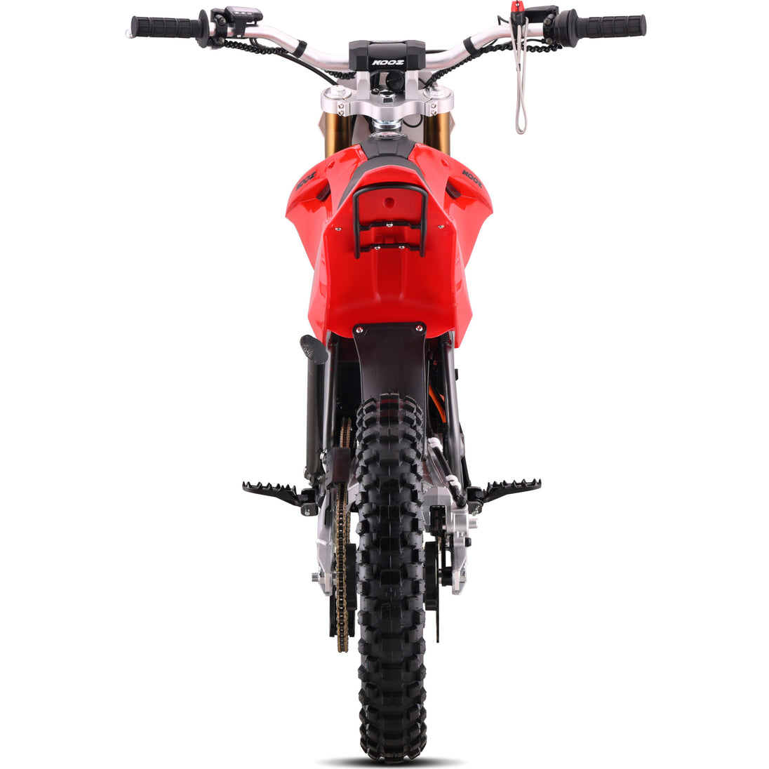MotoTec 72v 8000w Pro Electric Dirt Bike 17/14 Lithium Red - Image 2