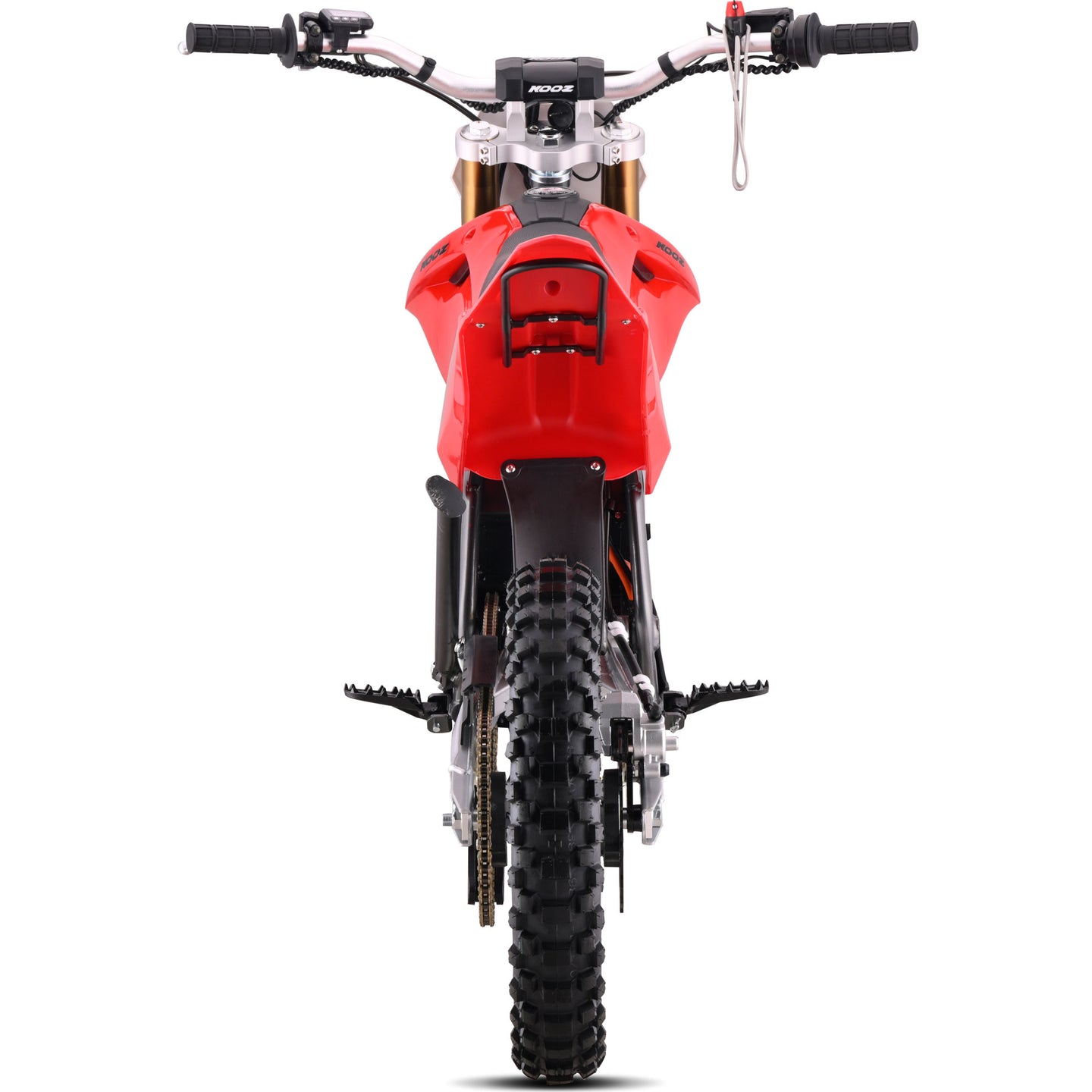 MotoTec 72v 8000w Pro Electric Dirt Bike 17/14 Lithium Red - Image 2