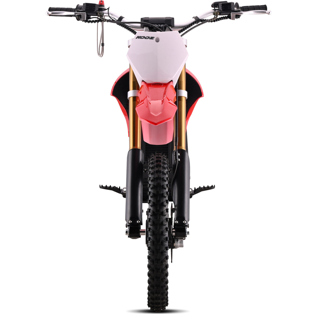 MotoTec 72v 8000w Pro Electric Dirt Bike 17/14 Lithium Red - Image 3