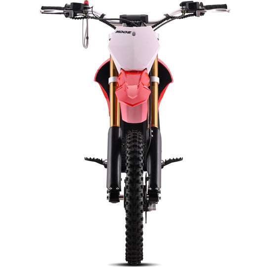 MotoTec 72v 8000w Pro Electric Dirt Bike 17/14 Lithium Red - Image 3