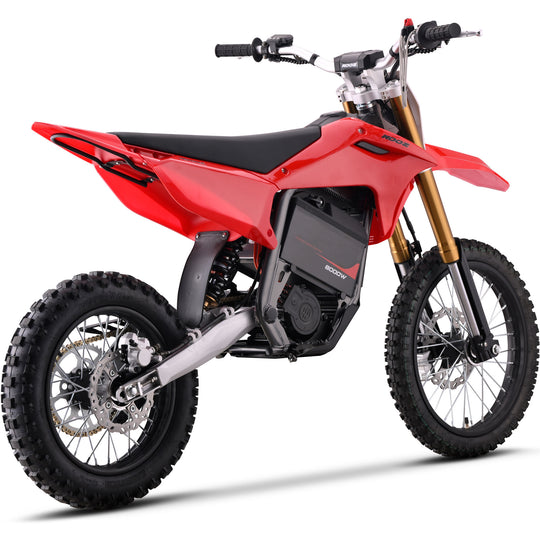 MotoTec 72v 8000w Pro Electric Dirt Bike 17/14 Lithium Red - Image 6