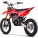 MotoTec 72v 8000w Pro Electric Dirt Bike 17/14 Lithium Red - Image 8