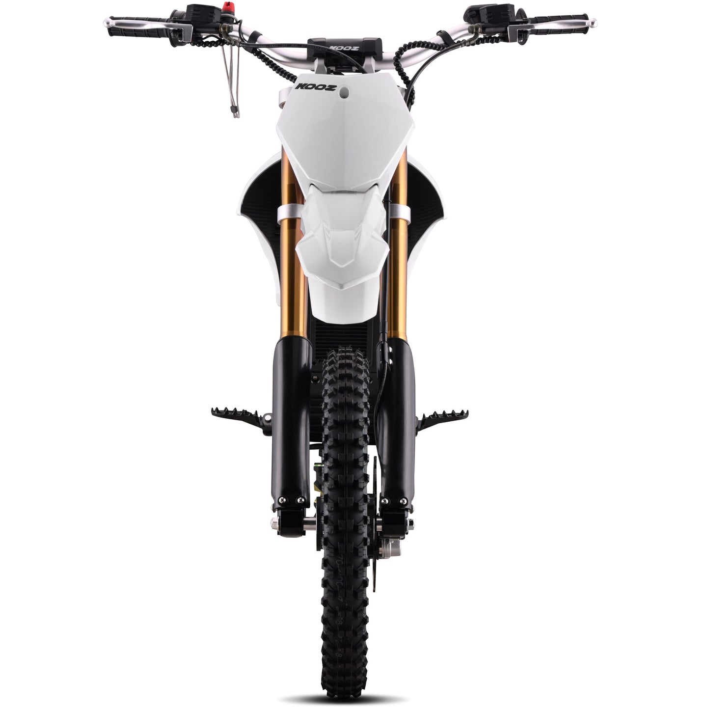 MotoTec 72v 8000w Pro Electric Dirt Bike 17/14 Lithium White - Image 3