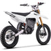 MotoTec 72v 8000w Pro Electric Dirt Bike 17/14 Lithium White - Image 6