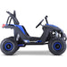 MotoTec Raider Kids UTV 48v 1200w Full Suspension Blue - Image 4