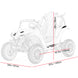 MotoTec Raider Kids UTV 48v 1200w Full Suspension Red - Image 6