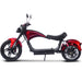 MotoTec Raven 60v 30ah 2500w Lithium Electric Scooter Red - Image 3