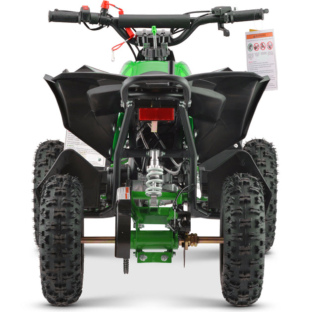 MotoTec Renegade 40cc 4-Stroke Kids Gas ATV Green - Image 2
