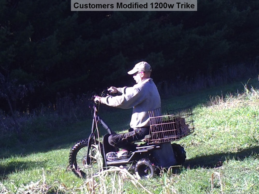 MotoTec Electric Trike 48v 1200w - Image 8
