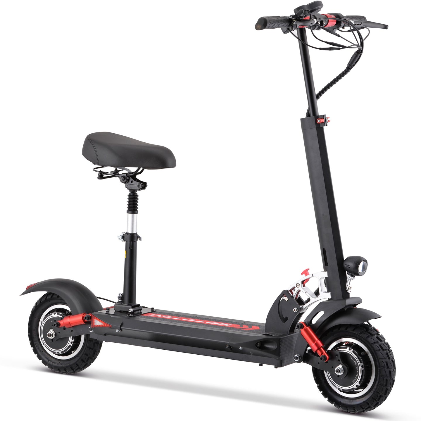 MotoTec Thor 60v 2400w Lithium Electric Scooter Black - Image 3
