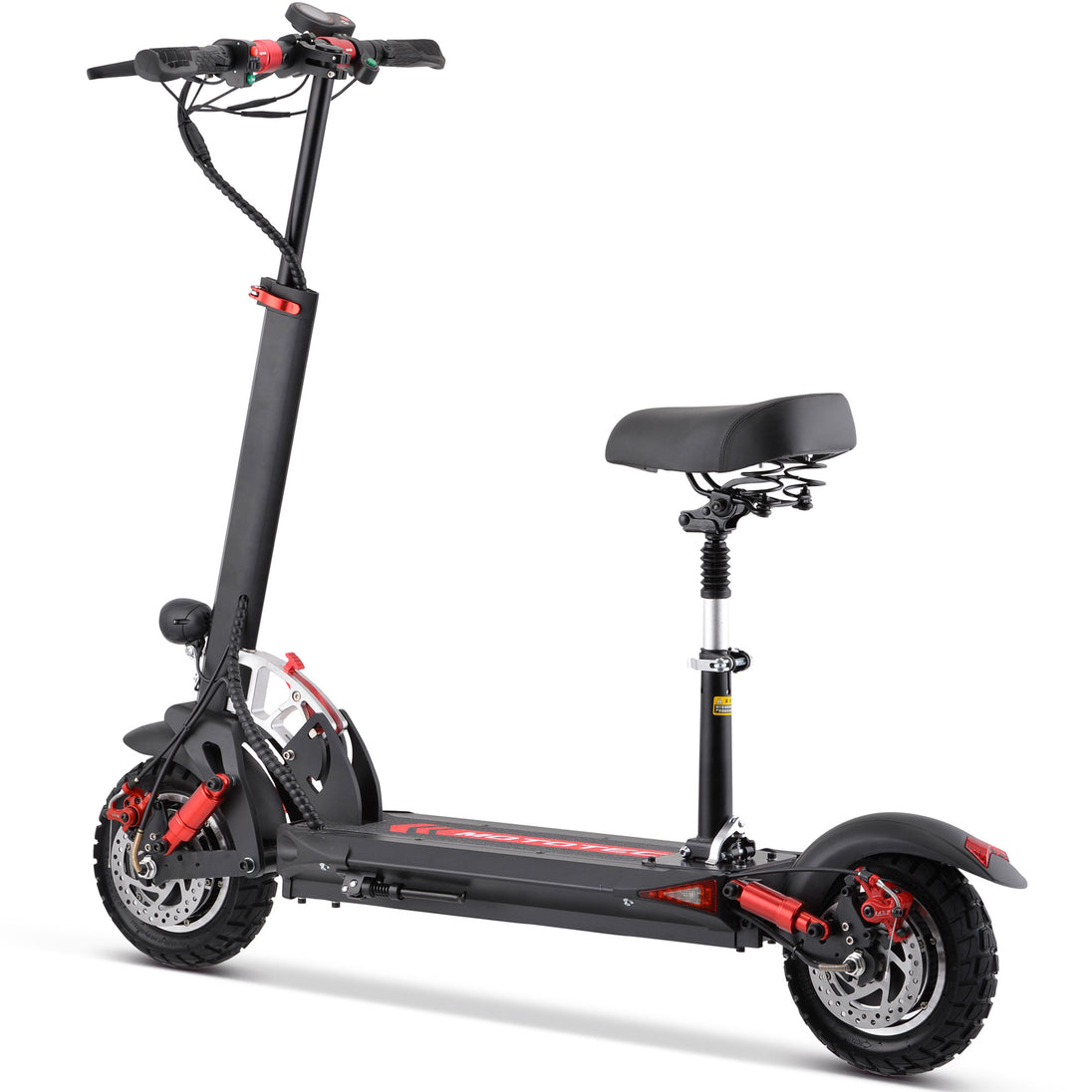 MotoTec Thor 60v 2400w Lithium Electric Scooter Black - Image 5