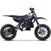 MotoTec Thunder 50cc 2-Stroke Kids Gas Dirt Bike Blue - Image 4