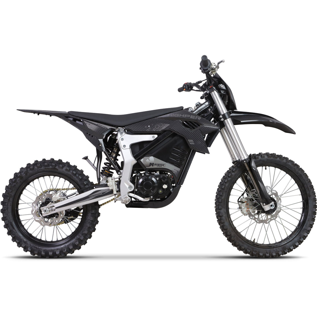 MotoTec Venom 72v 12000w 50ah Electric Dirt Bike White - Image 2