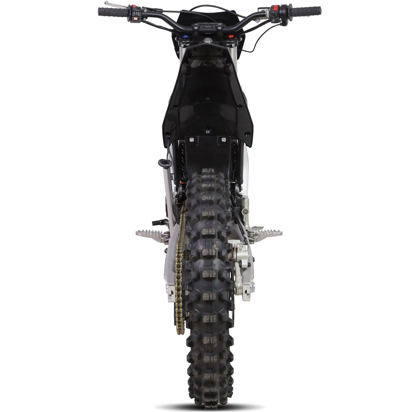 MotoTec Venom 72v 12000w 50ah Electric Dirt Bike White - Image 7
