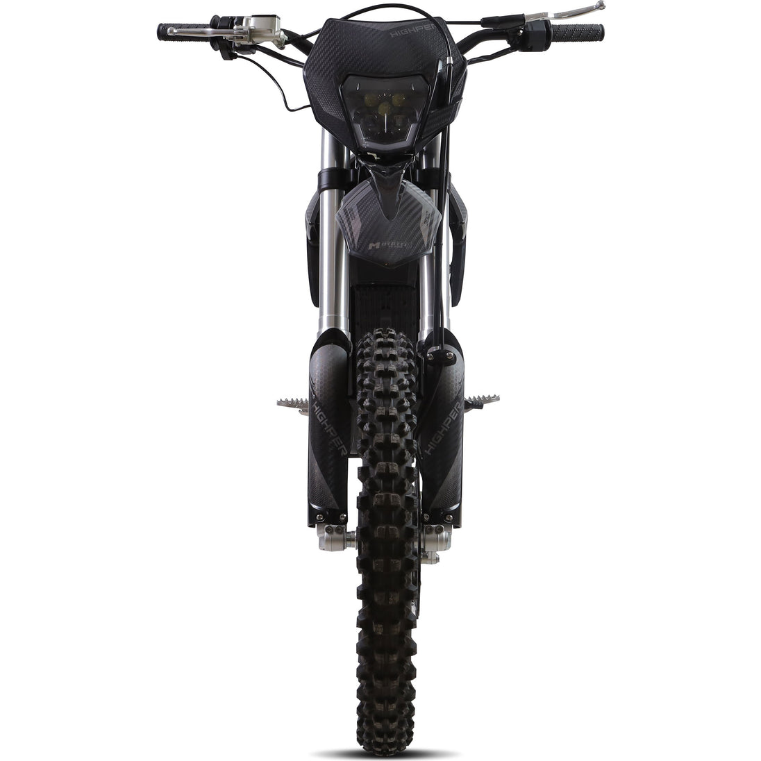 MotoTec Venom 72v 12000w 50ah Electric Dirt Bike White - Image 8