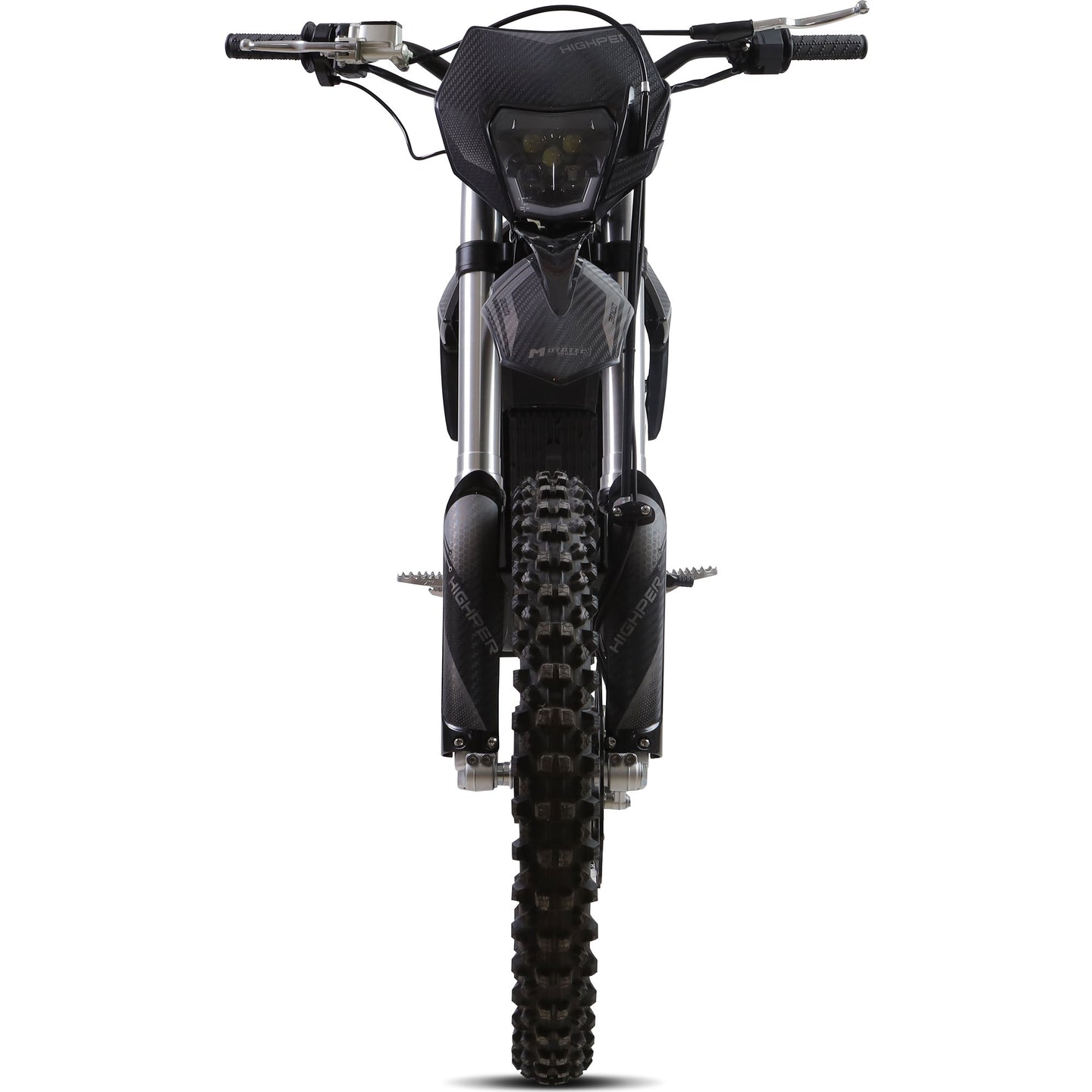 MotoTec Venom 72v 12000w 50ah Electric Dirt Bike White - Image 8