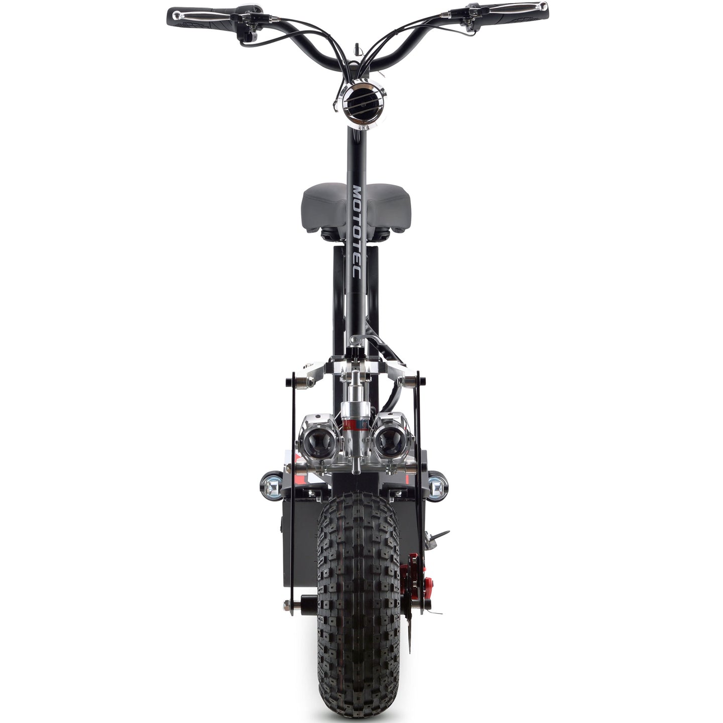 MotoTec Vulcan 48v 1600w Electric Scooter Black - Image 5