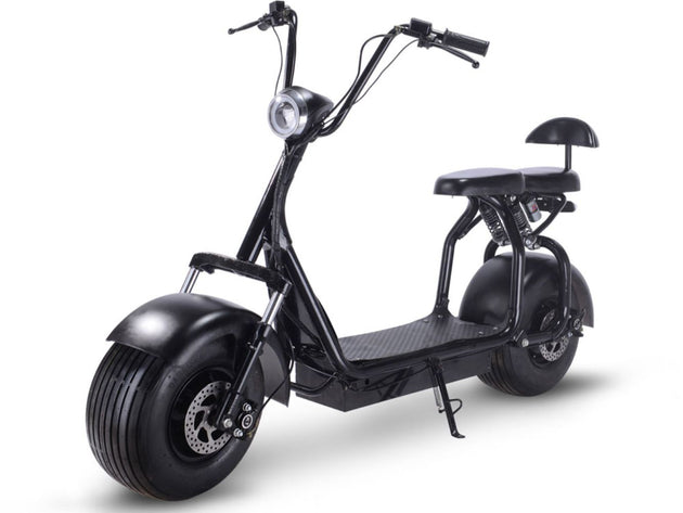 MotoTec Knockout 60v 1000w Electric Scooter Black - Image 2