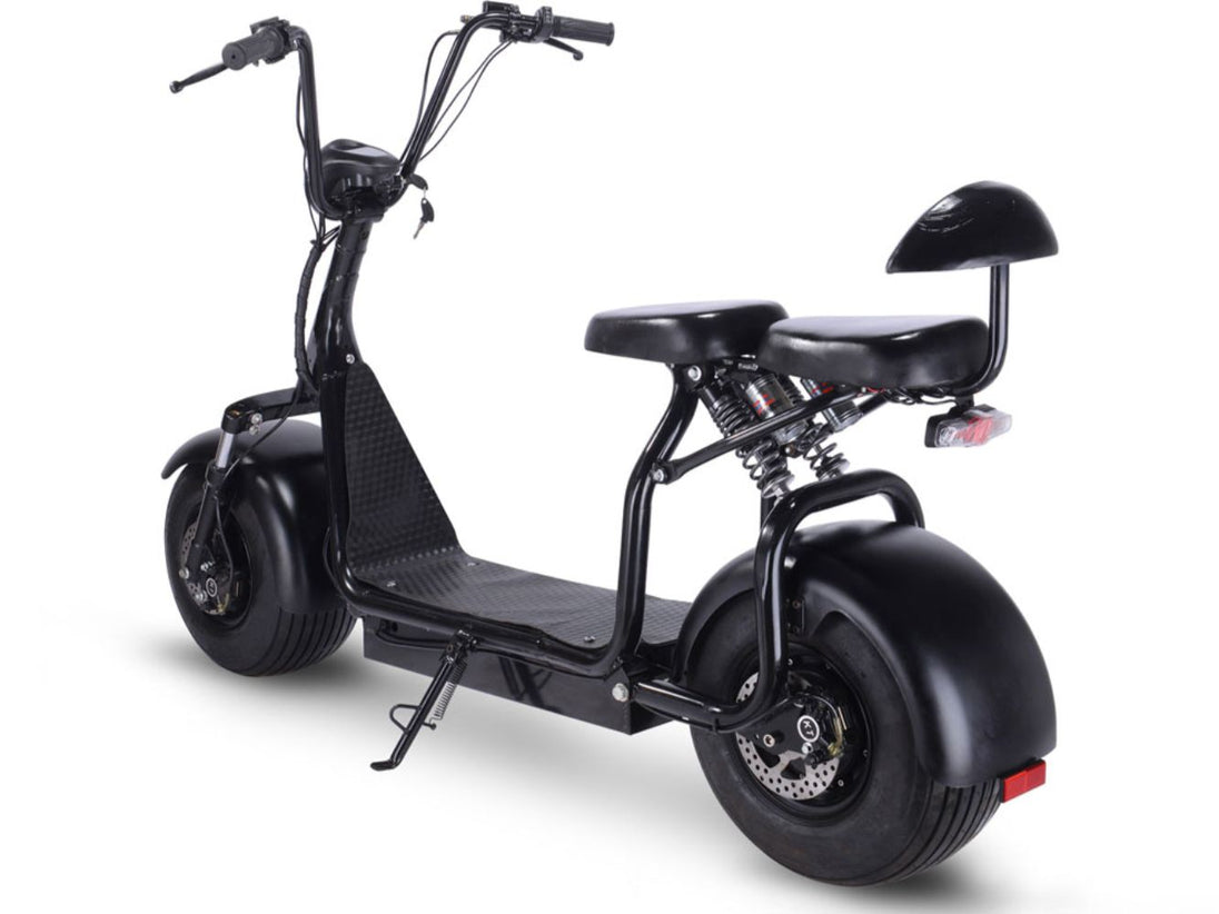 MotoTec Knockout 60v 1000w Electric Scooter Black - Image 5
