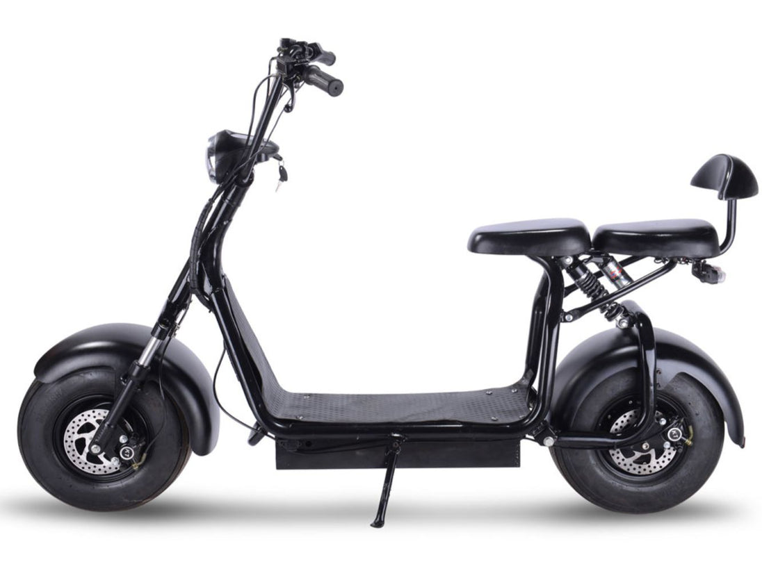 MotoTec Knockout 60v 1000w Electric Scooter Black - Image 6