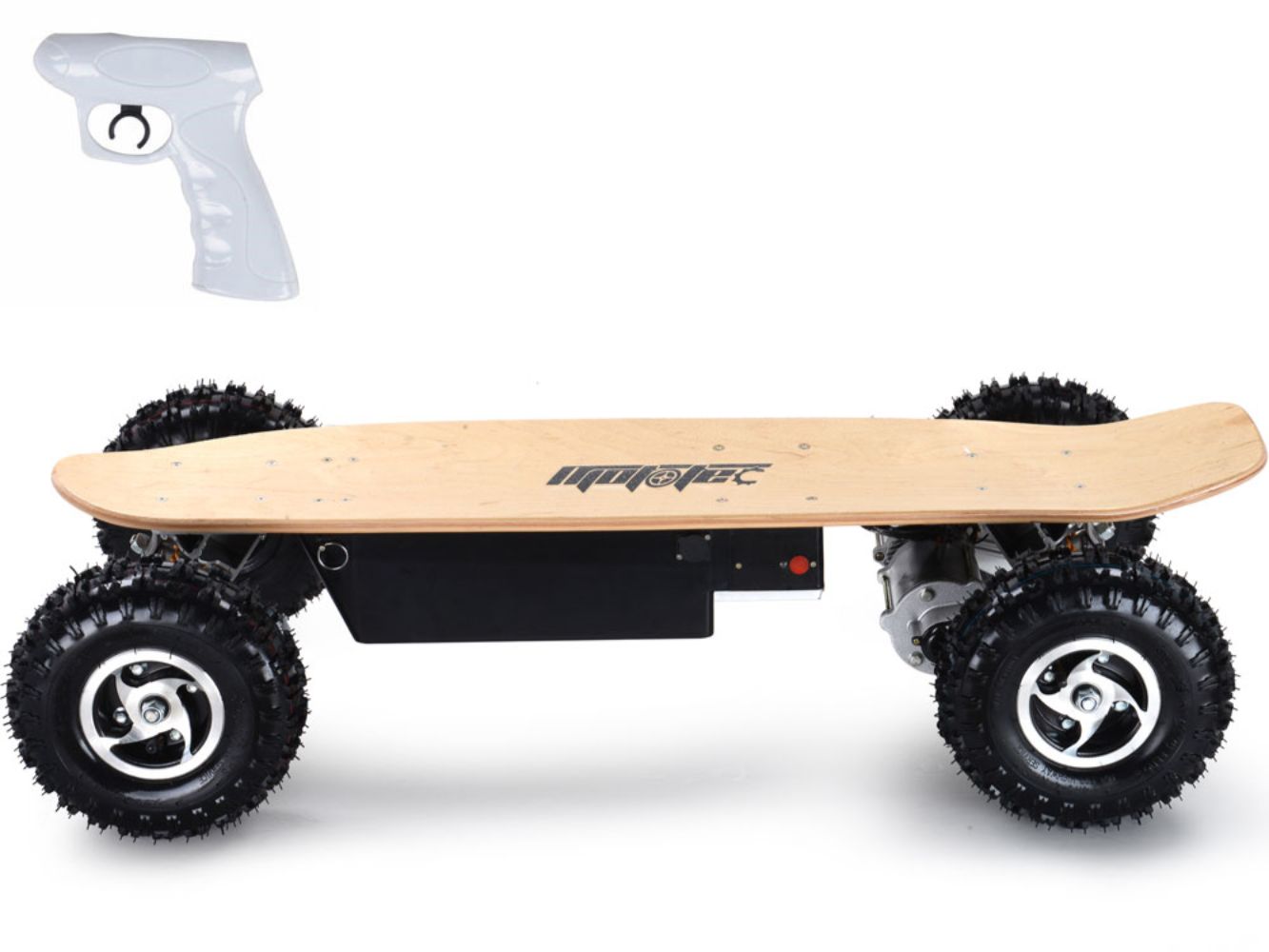 MotoTec | 36V/14Ah 1600W Dual Motor Dirt Electric Skateboard | MT-SKATEBOARD-1600W