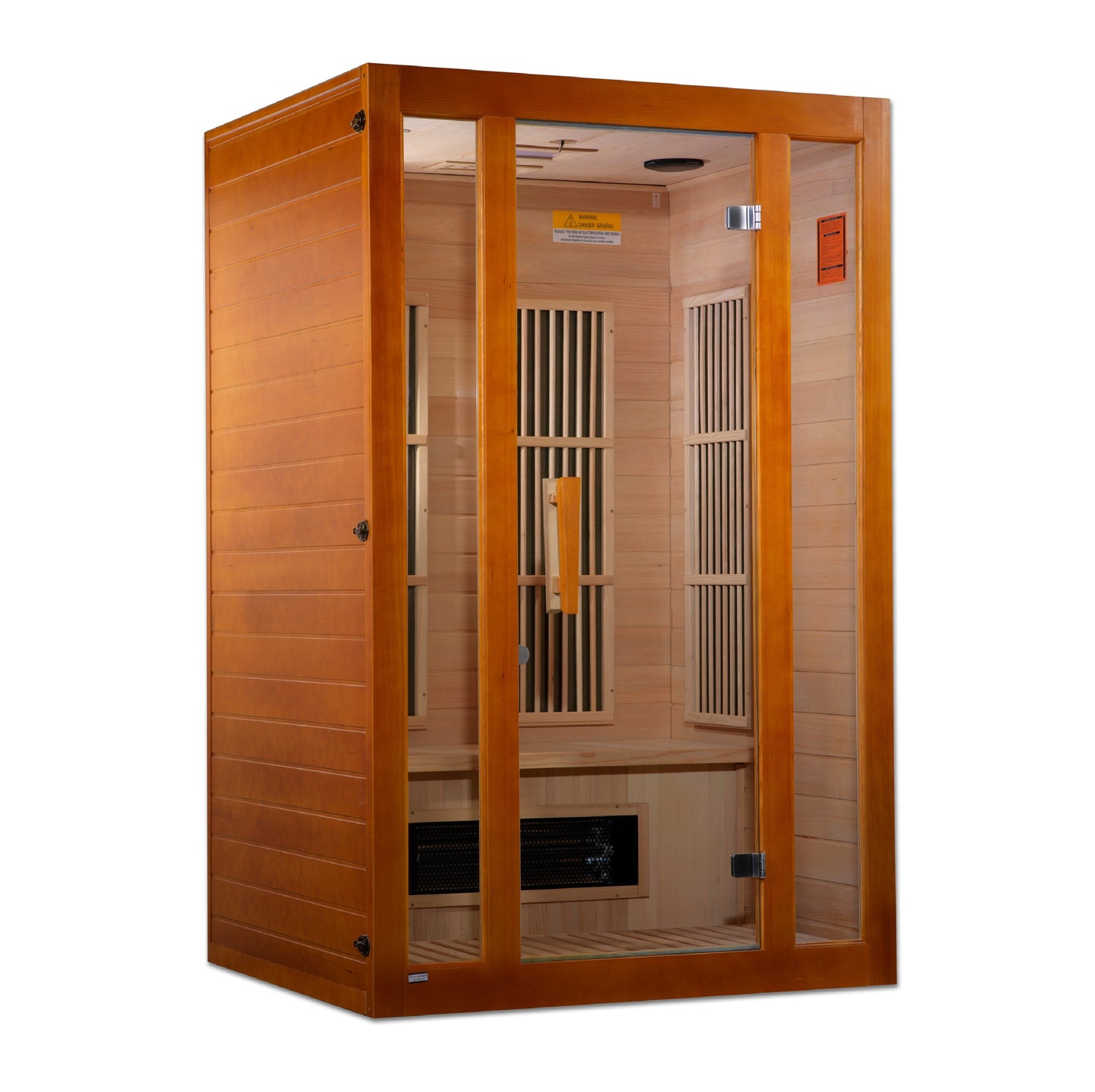 Golden Designs | Maxxus "Aspen" Dual Tech 2 person Low EMF FAR IR Sauna | MX-J206-02S