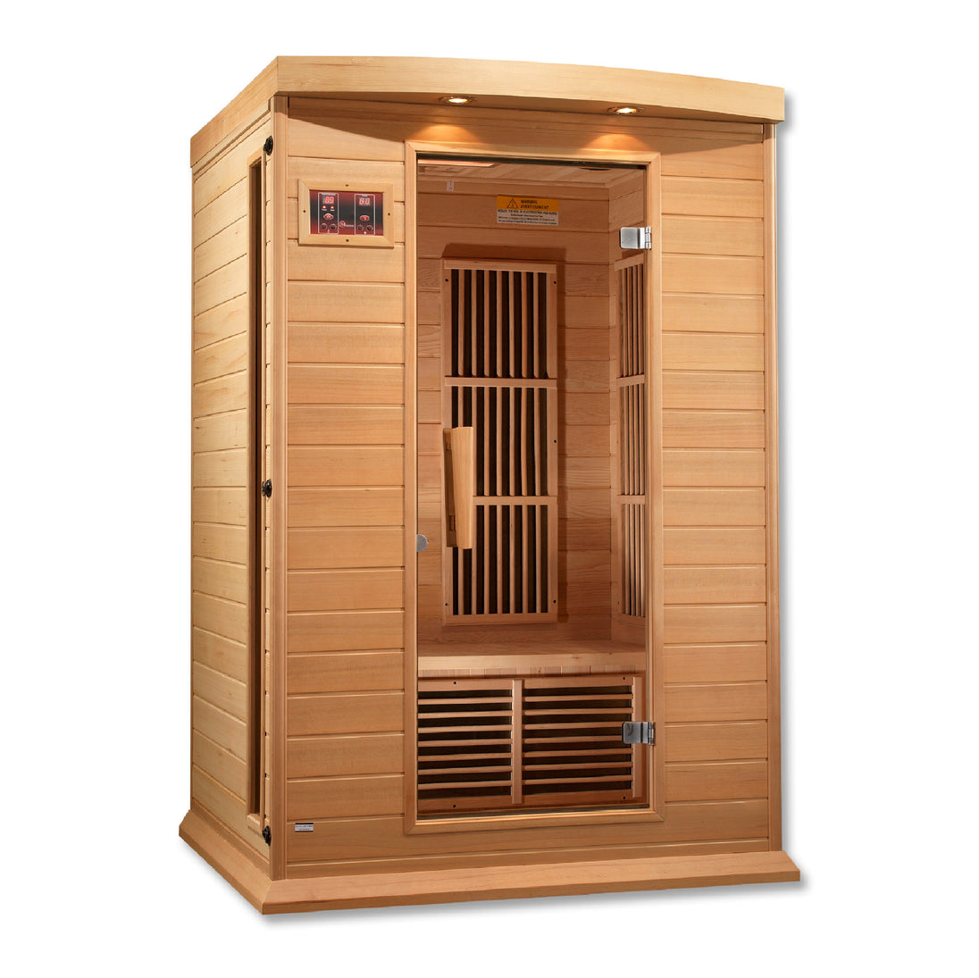 Golden Designs | Maxxus 2 Person Low EMF FAR IR Sauna | MX-K206-01