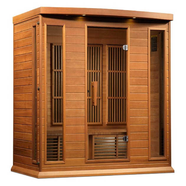Golden Designs | Maxxus 4 Person Low EMF FAR IR Sauna | MX-K406-01