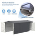 Chery Industrial 13'x20' Metal Garage Shed with Double Front Doors, Side Entry Door