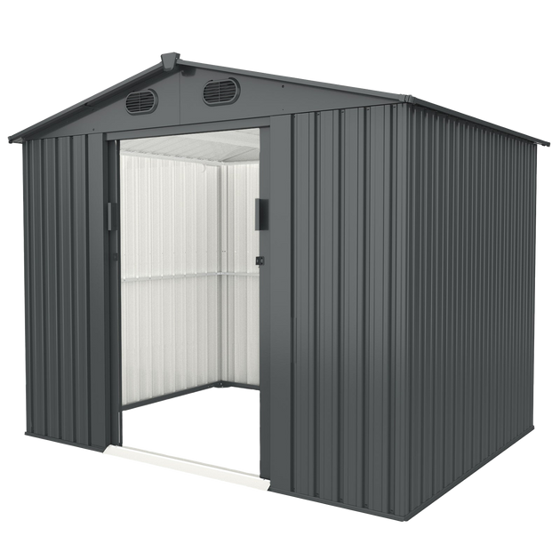 Chery Industrial | 8'x6' Metal Storage Shed