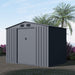 Chery Industrial 8'x6' Metal Storage Shed