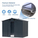 Chery Industrial 8'x6' Metal Storage Shed