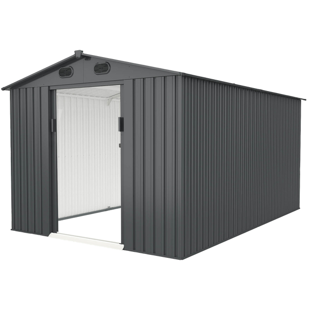 Chery Industrial | 8'x12' Metal Storage Shed