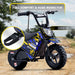 MotoTec 24v 250w (HP120E) Electric Powered Mini Bike Blue - Image 5