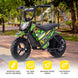 MotoTec 24v 250w (HP120E) Electric Powered Mini Bike Green - Image 2