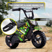 MotoTec 24v 250w (HP120E) Electric Powered Mini Bike Green - Image 5