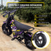 MotoTec 24v 250w (HP120E) Electric Powered Mini Bike Purple - Image 3